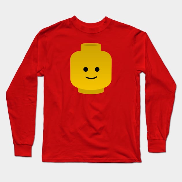 Lego head Long Sleeve T-Shirt by ShockDesign